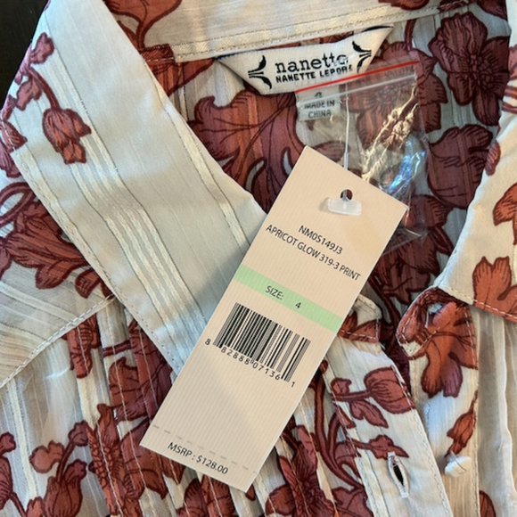 NANETTE LEPORE Apricot Glow Mini Dress - Picture 6 of 13